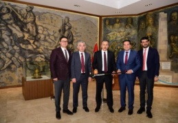 Yerlikaya, Avrupa Şampiyonlarını ağırladı