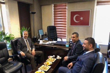 Yerlikaya, MMT Amerikan Hastanesi&#8217;ni gezdi