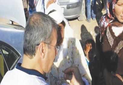 Yeryüzü Doktorları, Kobani’den gelenlere ilk müdahaleyi yaptı