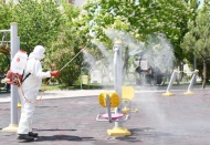 Yeşil alanlar yenilenip, temizlendi