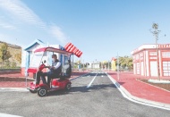 Yeşilvadi Millet Bahçesine trafik parkları yapılıyor