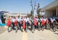 Yeşilvadi Parkı’nda bisiklet yarışması düzenlendi