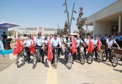 Yeşilvadi Parkı’nda bisiklet yarışması düzenlendi
