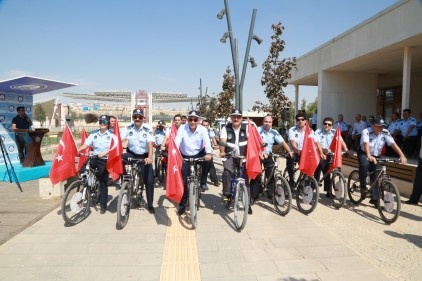 Yeşilvadi Parkı&#8217;nda bisiklet yarışması düzenlendi