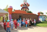 Yetim çocuklar lunapark keyfi yaptı