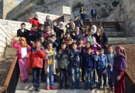 Yetim çocuklara müze gezdirildi