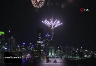 2020'yi ilk karşılayan Yeni Zelanda oldu