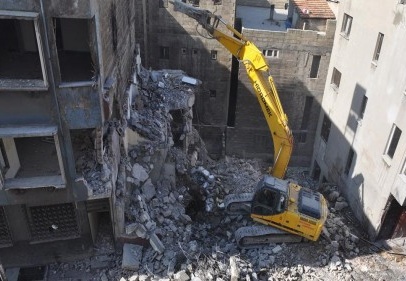 Yıkımlar devam ediyor 