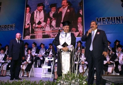 10.yıl mezunları verildi