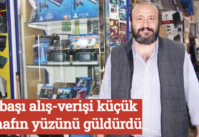 Yılbaşı alış-verişi küçük esnafın yüzünü güldürdü