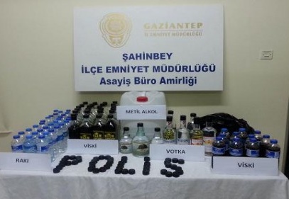 Yılbaşı gelmeden kaçak içki geldi