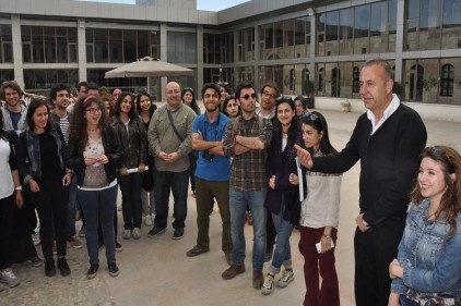 Yıldız Teknik Üniversitesi Mimarlık Fakültesi öğrencileri tarihi dokuyu inceledi