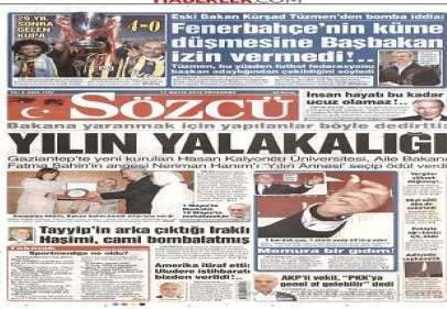 Yılın yalakalığı ilan edildi