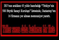 Yıllar sonra daha katılımcı bir liste