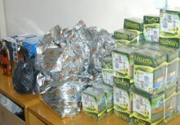 Yine kaçak sigara ve içki!