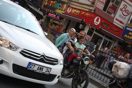 Yine trafik, yine aynı manzara