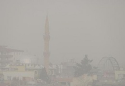 Yoğun sis hayatı olumsuz etkiledi 
