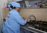 Yoksul ve bakıma muhtaç vatandaş aldığı hizmetten memnun