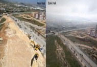 Yol genişletme ve köprü düzenlemesi yapılıyor