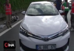 Yol verme tartışmasında silahlar konuştu