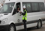Yolcu taşımacılığı yapan araçlar denetleniyor