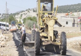 Yollar yamalandı