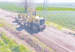 Yollara bahar bakımı yapılıyor