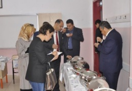 Yöresel yemekler yarıştı 