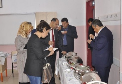Yöresel yemekler yarıştı 