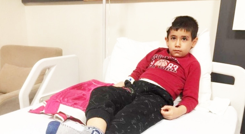 Yorgun mermi çocuğun kafasına isabet etti