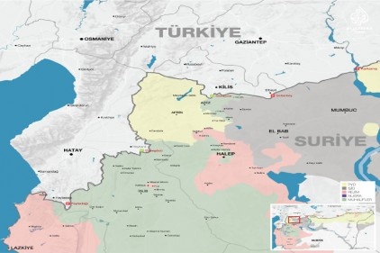 YPG&#8217;nin bu hafta Afrin&#8217;i Suriye hükümetinin kontrolündeki toprakları üzerinden takviye etti