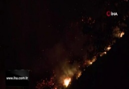 Yunanistan'da yangın nedeniyle 4 köy boşaltıldı