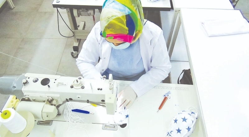 Yunanistan'ın maskesi Gaziantep'ten