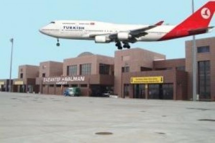 Yurt içi uçuşlarda en fazla artış yüzde 47 ile Gaziantep’te görüldü