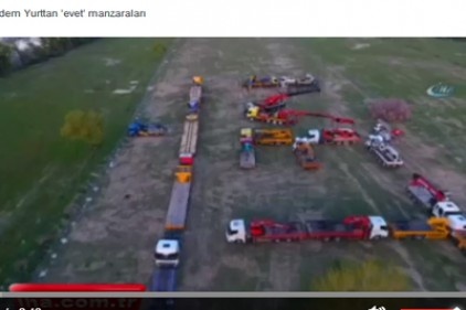 Yurttan &#8217;evet&#8217; manzaraları