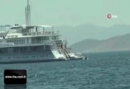 Yüzen mücevher Bodrum'da
