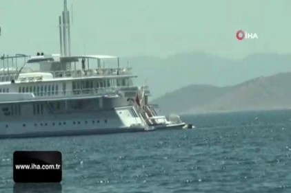 Yüzen mücevher Bodrum&#039;da