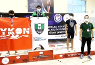 Yüzücüler, şampiyonayı 15 madalya ile tamamladılar