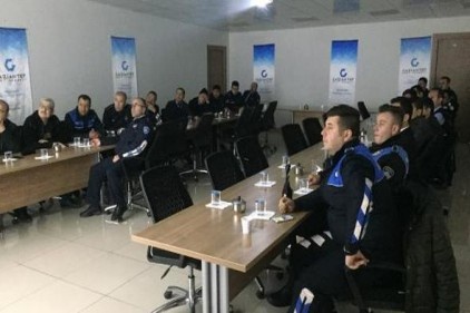 Zabıta Daire Başkanlığı  ekiplerine Hijyen Eğitimi verildi