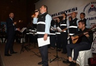 Zabıta Korosu konser verdi