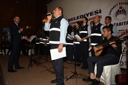Zabıta Korosu konser verdi