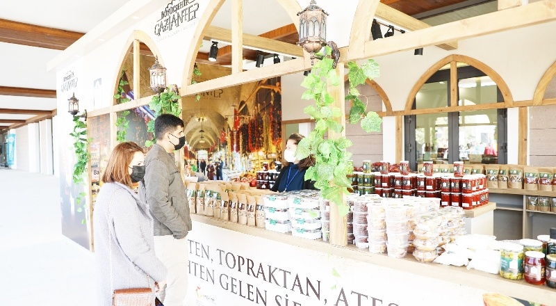 “Zahire Evi” standı ile kentin yöresel lezzetler tanıtılıyor