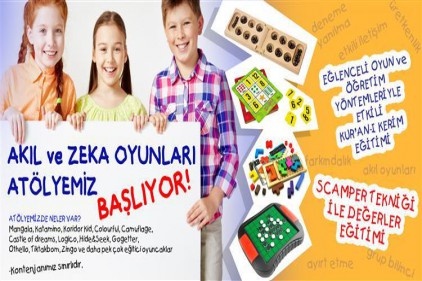 Zeka Oyunları 1. Kur Eğitimi gerçekleştirecek