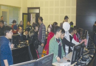 ZEP öğrencileri, Mobese kameralarından şehri gözetledi