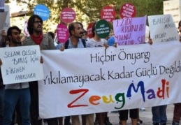 ZeugMadi LGBTİ’nin “Onur Yürüyüşü’nü polis engelledi