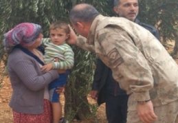 Zeytin bahçesinde kayboldu, 2.5 saat sonra bulundu