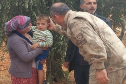 Zeytin bahçesinde kayboldu, 2.5 saat sonra bulundu