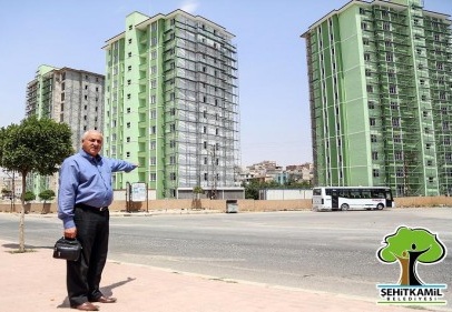 Zeytinli Konutlarının inşaat çalışması sona yaklaşıyor