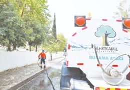Zeytinli Mahallesi’nde, temizlik ve dezenfekte yapıldı