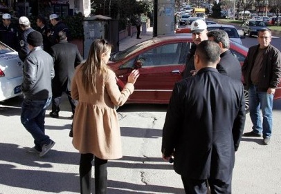 Zincirleme kazada 5 araç hasar gördü